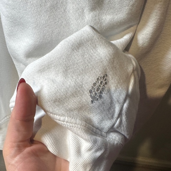 FP Movement by Free People V-Neck Sweater in White - Picture 3 of 4